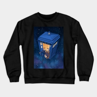 David Tennant and Space Crewneck Sweatshirt